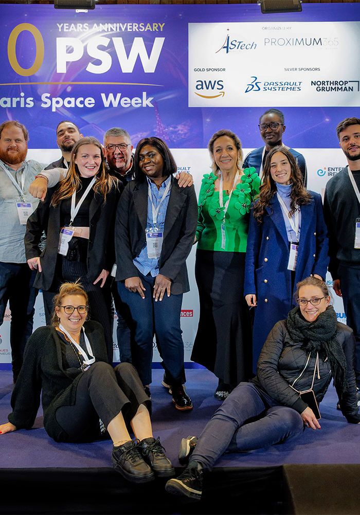 Accompagnement des participants par les équipes Vimeet lors de Paris Space Week