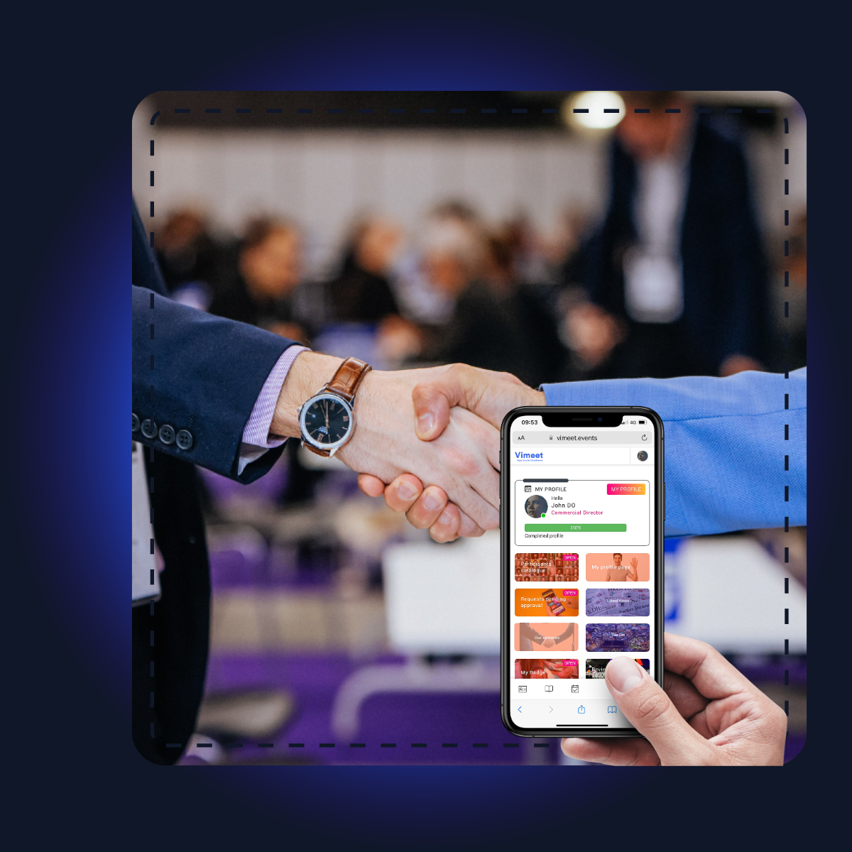 Plateforme Vimeet